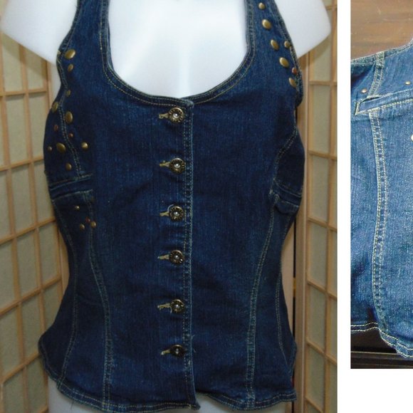 New Ashley Stewart Plus Size 24 Halter Top - Picture 3 of 10